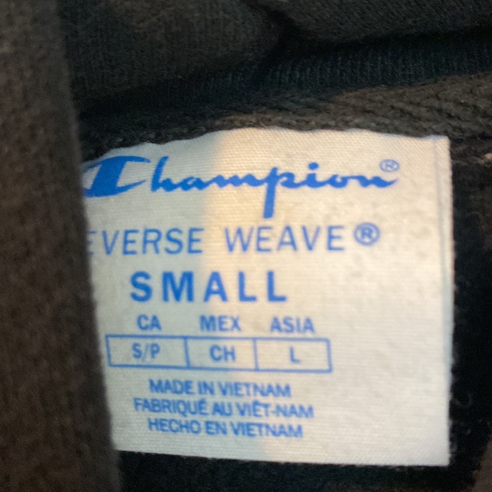 Champion Mickey Mouse‎ & Friends Reverse Weave Hoodie In Black - Picture 4 of 8